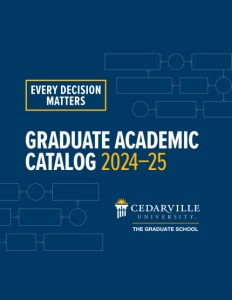 2024–25 Graduate Academic Catalog